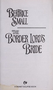 Cover of: The Border Lord's Bride