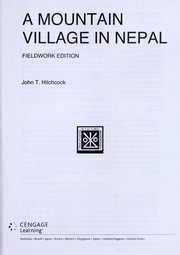 Cover of: A mountain village in Nepal by John Thayer Hitchcock