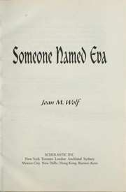 Cover of: Someone named Eva