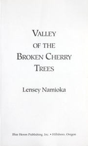 Cover of: Valley of the Broken Cherry Trees