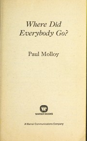 Cover of: Where did everybody go?