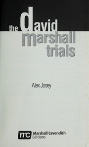 Cover of: The David Marshall trials