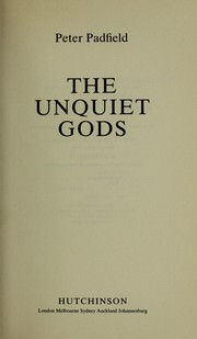 Cover of: The unquiet gods