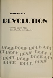 Cover of: The rock revolution.