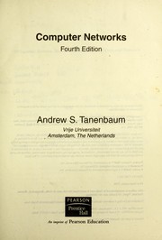 Cover of: Computer networks