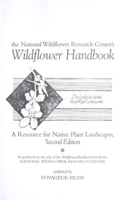 Cover of: Wildflower Handbook