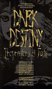 Cover of: Dark Destiny: Proprietors of Fate (The World of Darkness)