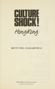 Cover of: Culture shock!: Hong Kong