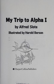 Cover of: My trip to Alpha I