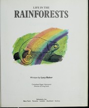 Cover of: Life in the rainforests