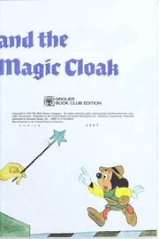 Cover of: Disney's Mickey and the magic cloak