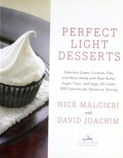 Cover of: Perfect light desserts: fabulous desserts with fewer calories