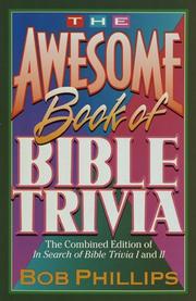 Cover of: The Awesome Book of Bible Trivia
