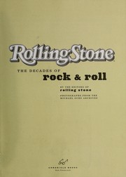 Cover of: Rolling stone : the decades of rock & roll