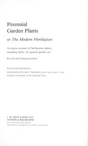 Cover of: Perennial garden plants, or, The modern florilegium: a concise account of herbaceous plants, including bulbs, for general garden use