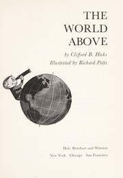Cover of: The world above