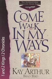 Cover of: Come walk in my ways