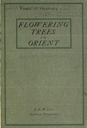 Cover of: Oriental flowering trees