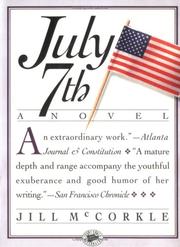 Cover of: July 7th by Jill McCorkle