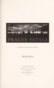 Cover of: Prague fatale