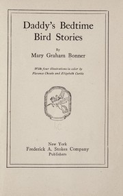 Cover of: Daddy's bedtime bird stories