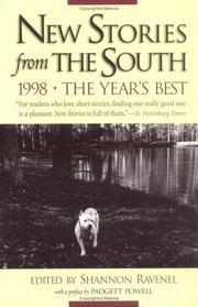 Cover of: New Stories from the South 1998: The Year's Best (New Stories from the South)