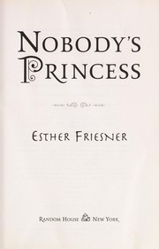 Cover of: Nobody's princess