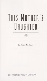 Cover of: This mother's daughter