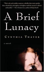 Cover of: A brief lunacy: a novel