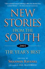 Cover of: New Stories from the South, 2005 (New Stories from the South)