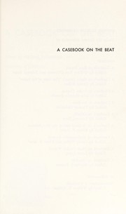 Cover of: A casebook on the beat.