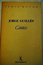 Cover of: Cantico by Jorge Guillén