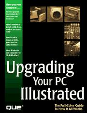 Cover of: Upgrading your PC illustrated
