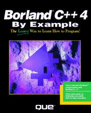 Borland C++ 4 by example by Stephen Potts