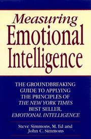 Cover of: Measuring emotional intelligence by Steve Simmons