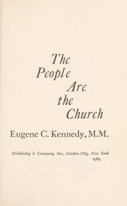 Cover of: The people are the church