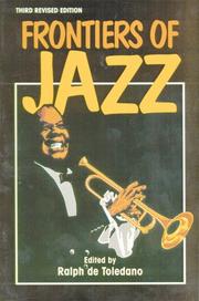 Cover of: Frontiers of jazz