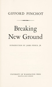 Cover of: Breaking new ground.