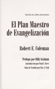 Cover of: El plan maestro de la evangelizacio n