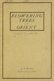 Cover of: Oriental flowering trees