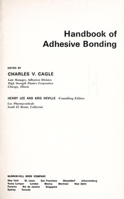 Cover of: Handbook of Adhesive Bonding by Charles V. Cagle