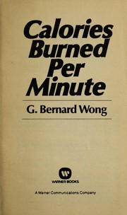 Cover of: Calories Burned Per Minute