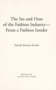 Cover of: The ins and outs of the fashion insider : from a fashion insider