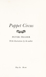 Cover of: Puppet circus.