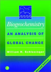 Cover of: Biogeochemistry: an analysis of global change