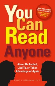 You Can Read Anyone by David J. Lieberman