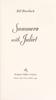 Cover of: Summers with Juliet