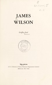 James Wilson by Geoffrey Seed
