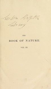Cover of: The book of nature