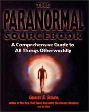 Cover of: The paranormal sourcebook by Charles E. Sellier